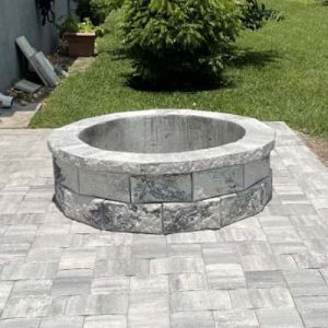 fire pits pavers installation